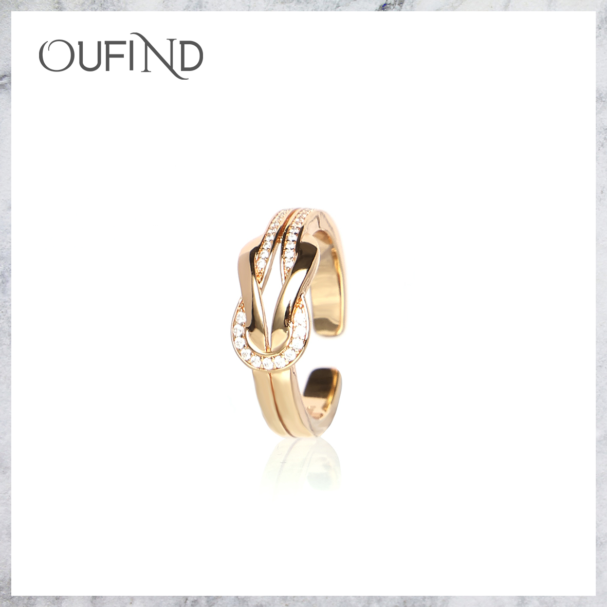 英★【限量福利】Kashelin设计师款马蹄戒指~8635