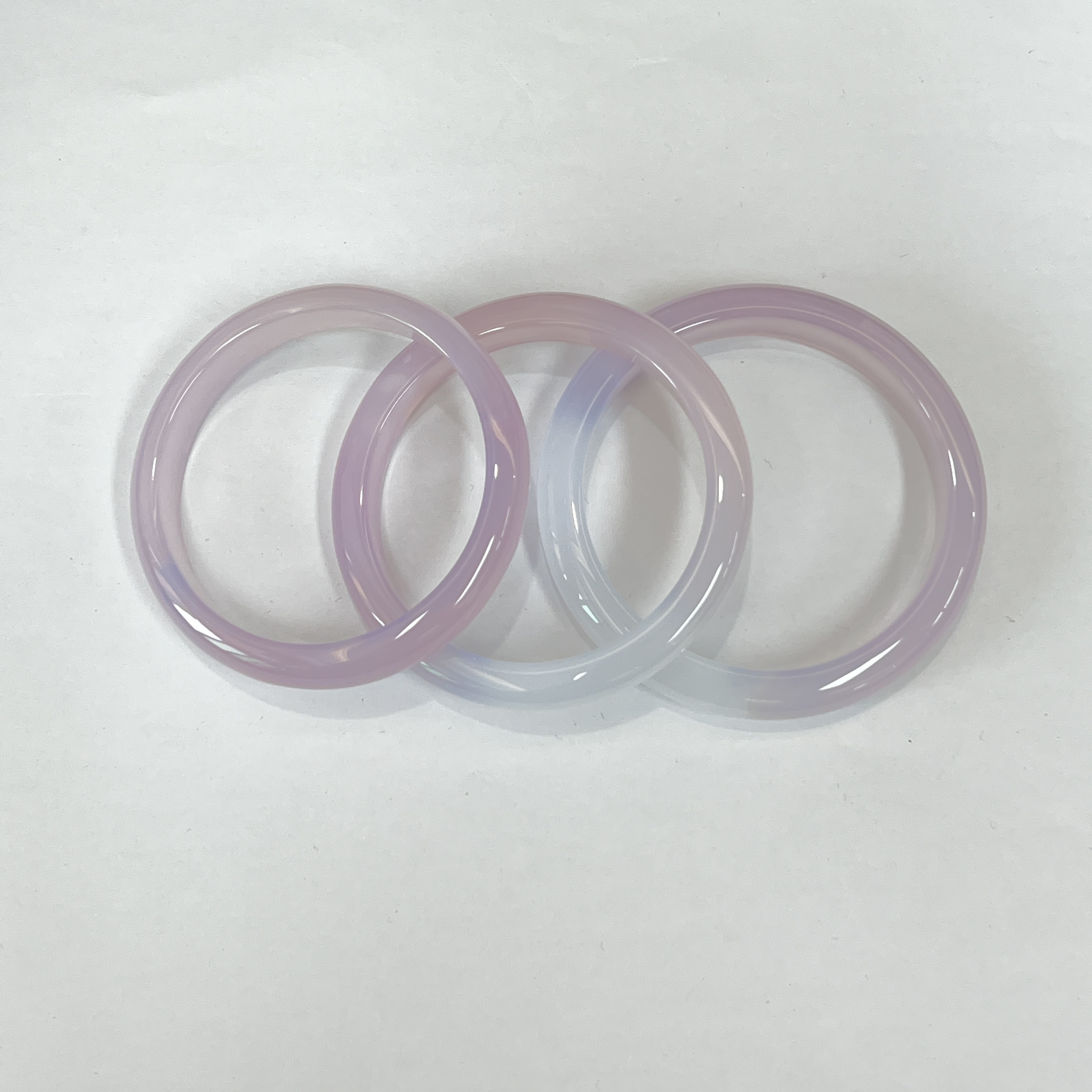 玛瑙粉紫手镯*（多样性发一件）