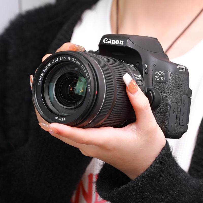 99新 Canon/佳能 750D入门级数码高清女学生旅游单反照相机VLGO