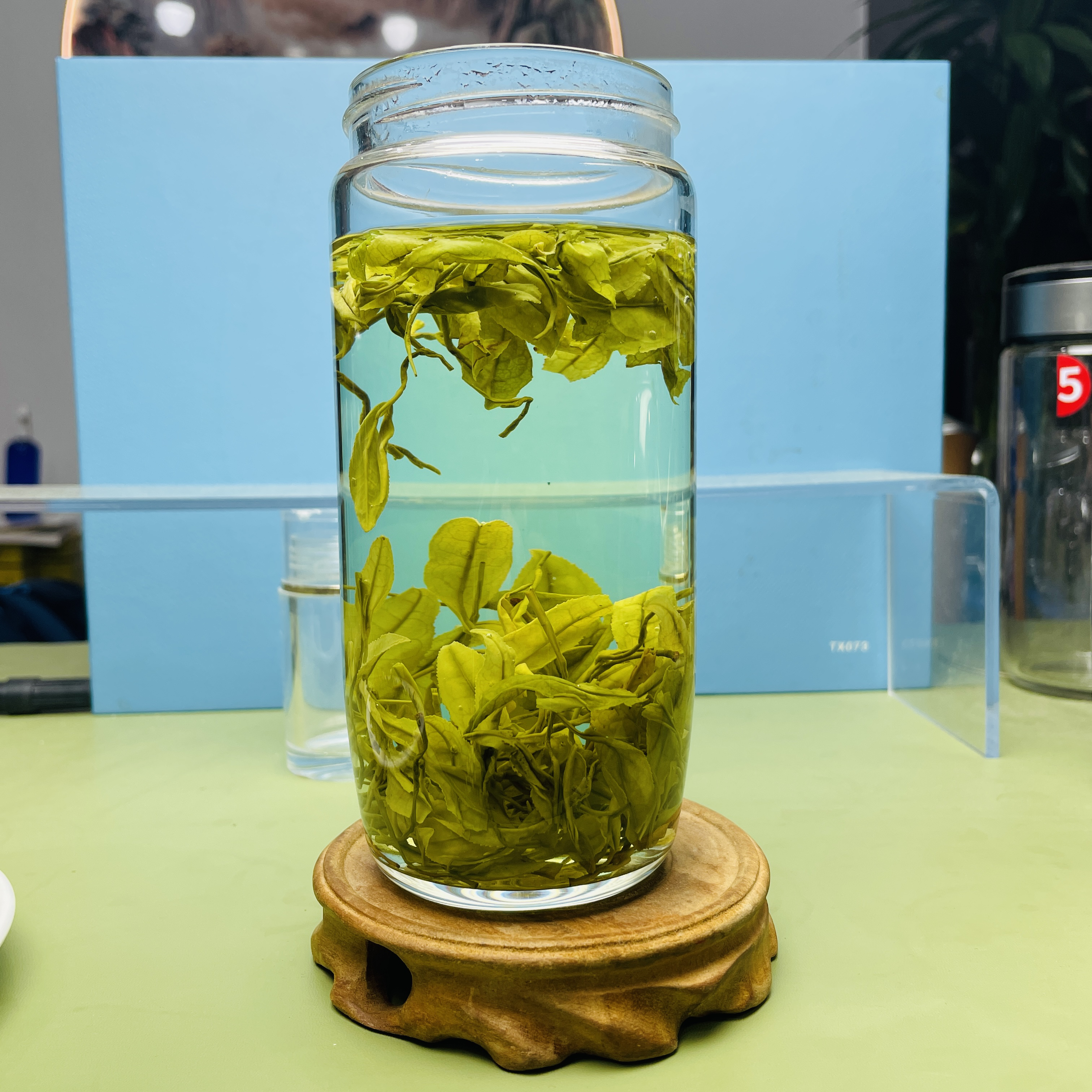 手工白茶2025年新茶雨前正宗溪龙高山茶绿茶叶罐装浓香耐泡