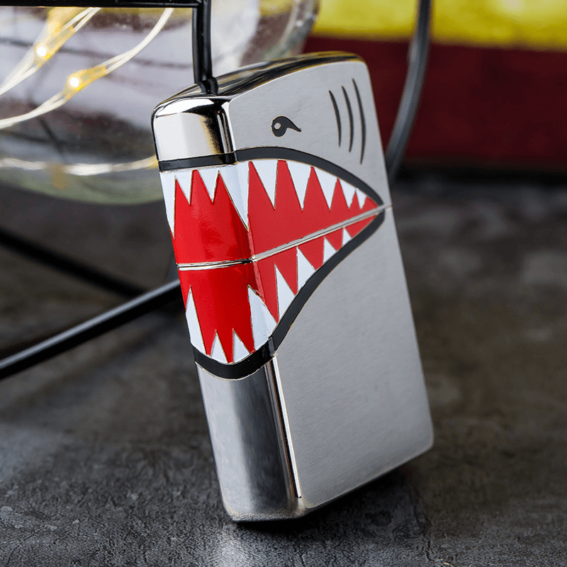 ZIPPO/之宝打火机X战警鲨鱼嘴原装防风官方正品男士礼物DYJ1