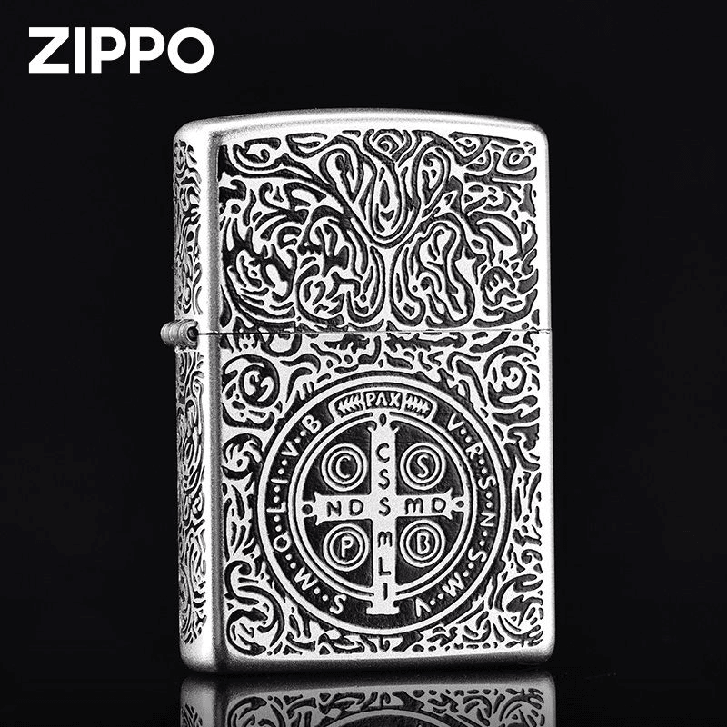 ZIPPO五面深雕貔貅康斯坦丁正版防风打火机男士高档礼品DY9802DK