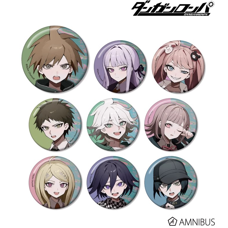 【桃太郎】弹丸论破 sakusya2 原创插画 吧唧徽章 随机一发