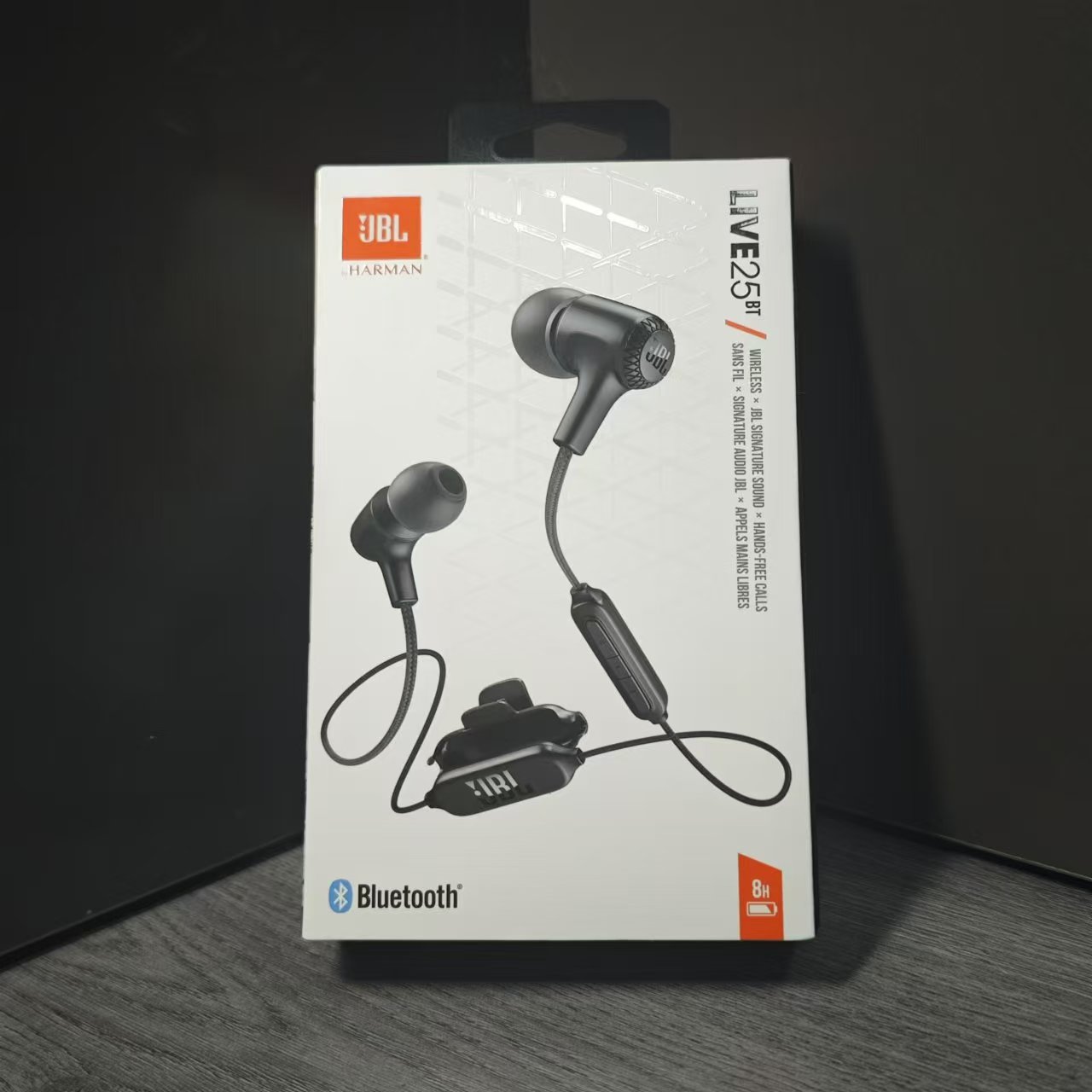 JBL 无线蓝牙耳机 可通话话筒蓝牙挂脖式耳机 live25