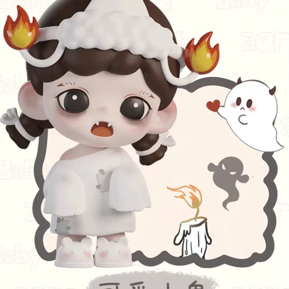 【言言专属】明娃专拍可爱盲盒手办摆件