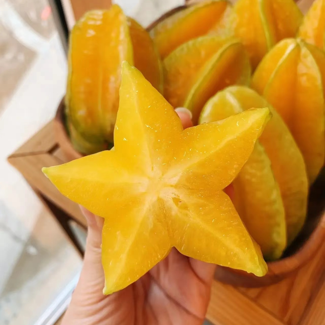 漳州树上熟杨桃装清甜可口不酸不涩包邮到家新鲜到家肉厚天然好吃