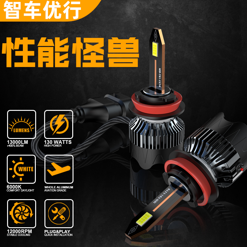 智车优行【力帆】320丰顺LED大灯泡330X80迈威轩朗EV远近光乐途520