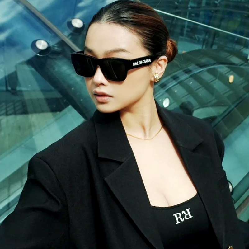 Balenciaga/巴黎世家墨镜女时尚复古板材太阳镜男BB0262SA