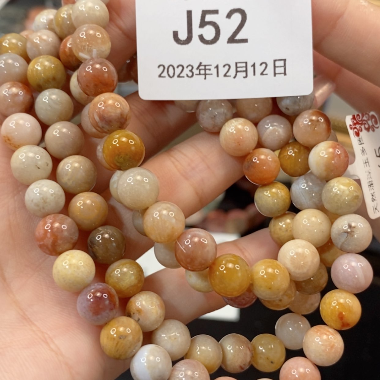 【闪购商品】硅化珊瑚（珊瑚玉）手链未镶嵌52