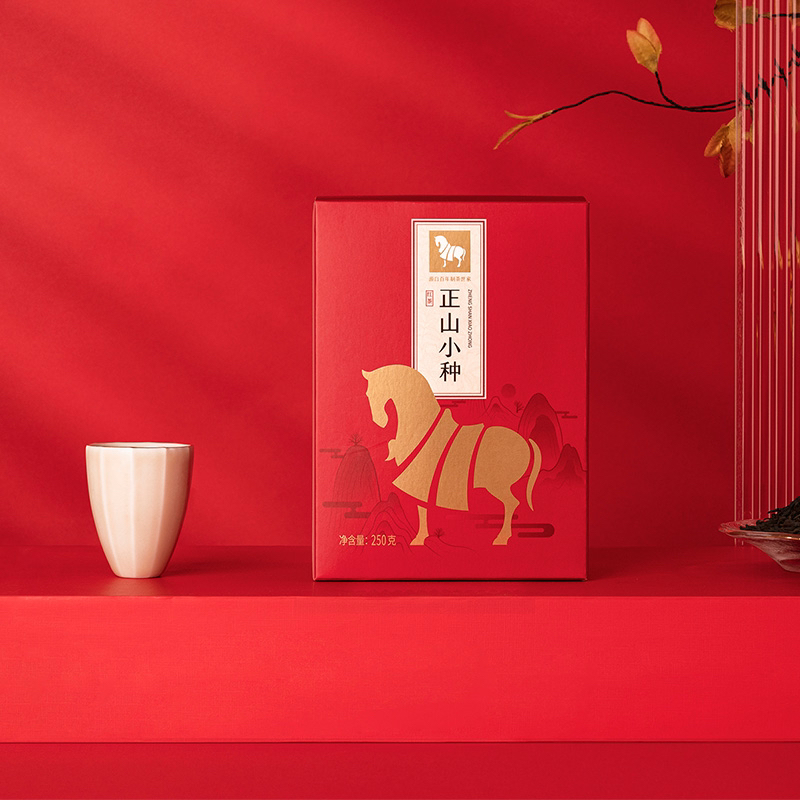 武夷山正山小种蜜醇甜香花香红茶八马好茶自饮半斤口粮茶250克