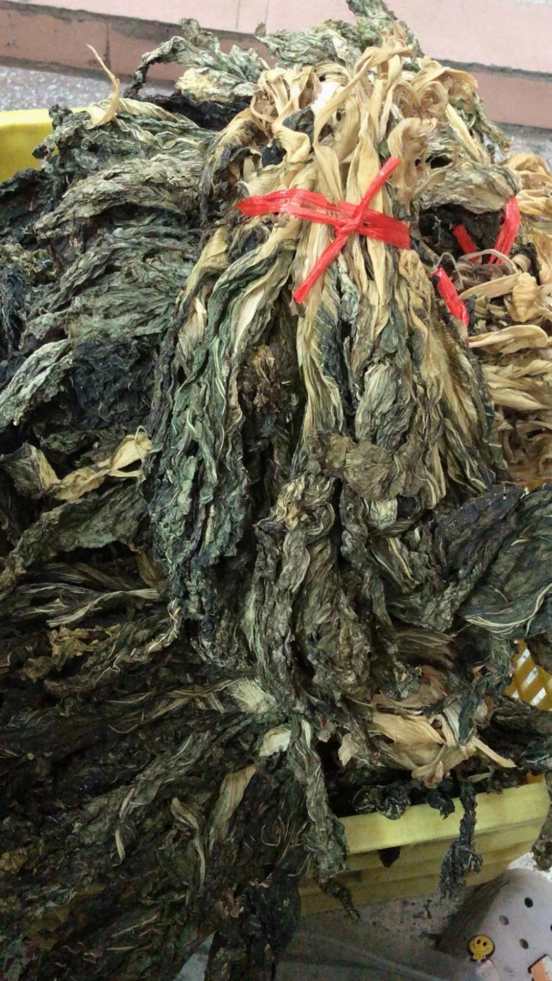 本地农家大菜干客家特产干度好颜色金黄清甜