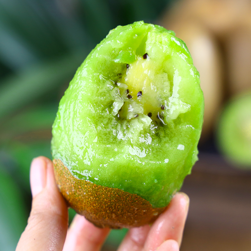 【自然搭档】陕西翠香猕猴桃12-24个装新鲜水果60-100g催熟后食用tz