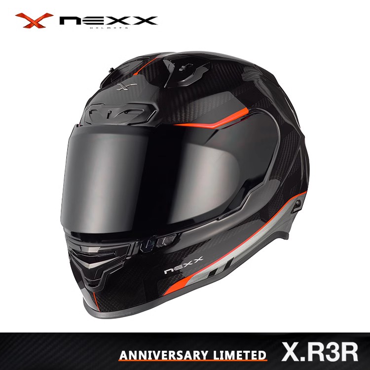 葡萄牙X NEXX X.R3R xr3大尾翼碳纤维 摩托车机车 跑车骑行头盔