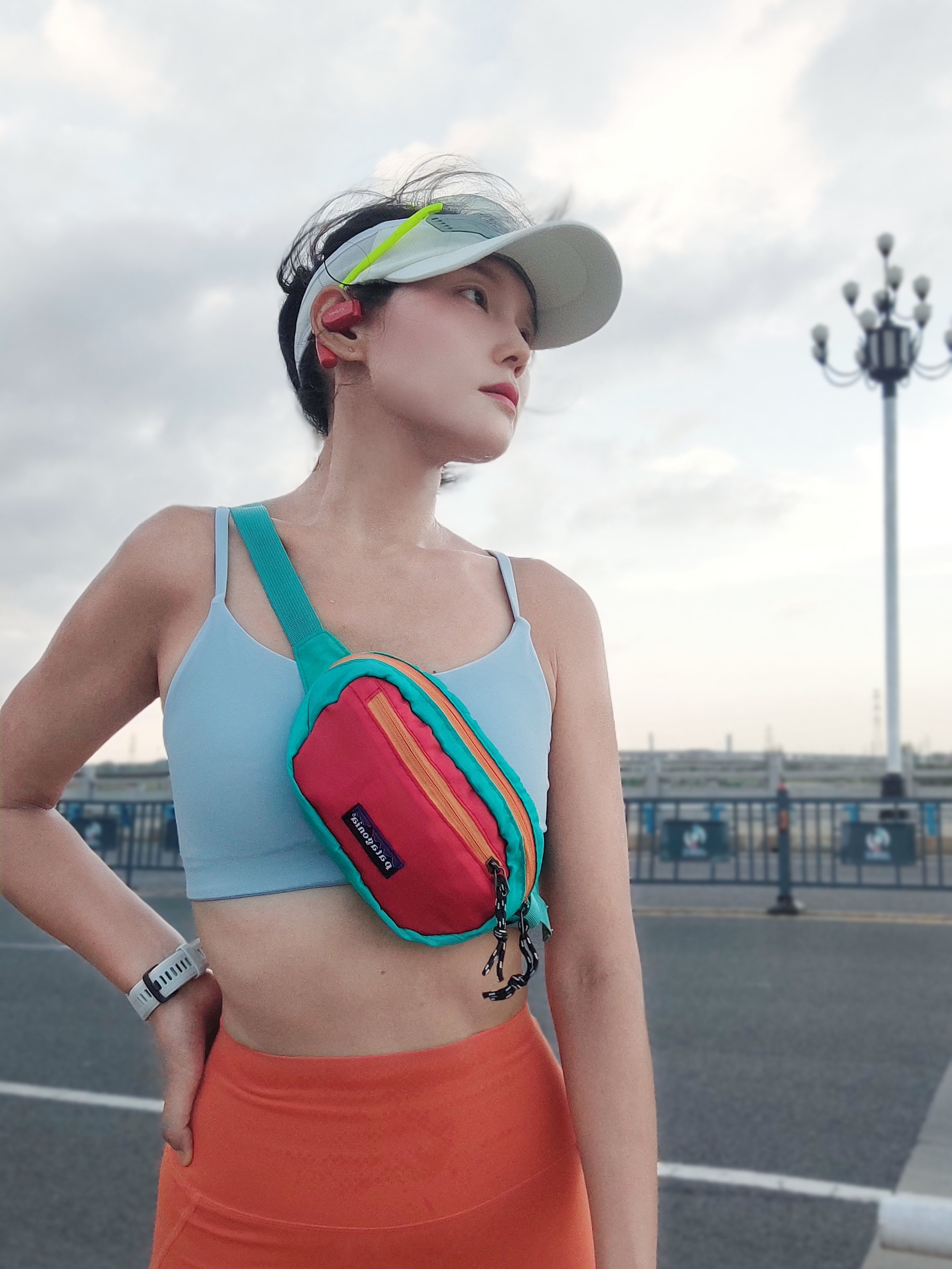 【黄研同款】跑步腰包运动斜挎包手机腰间包卡包女专用男腰带包装备