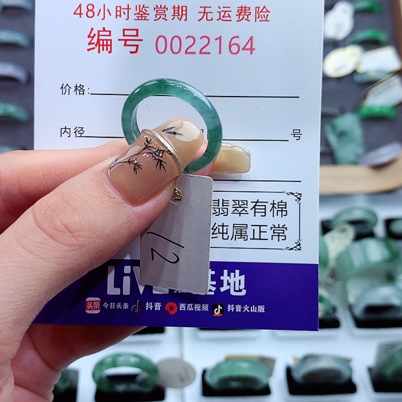 【闪购商品】翡翠戒指未镶嵌