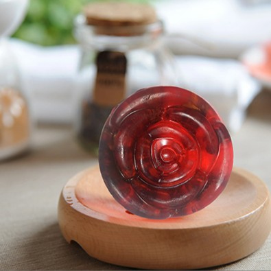 【花香八亍】玫瑰精油皂家用玫瑰花皂留香持久手工皂