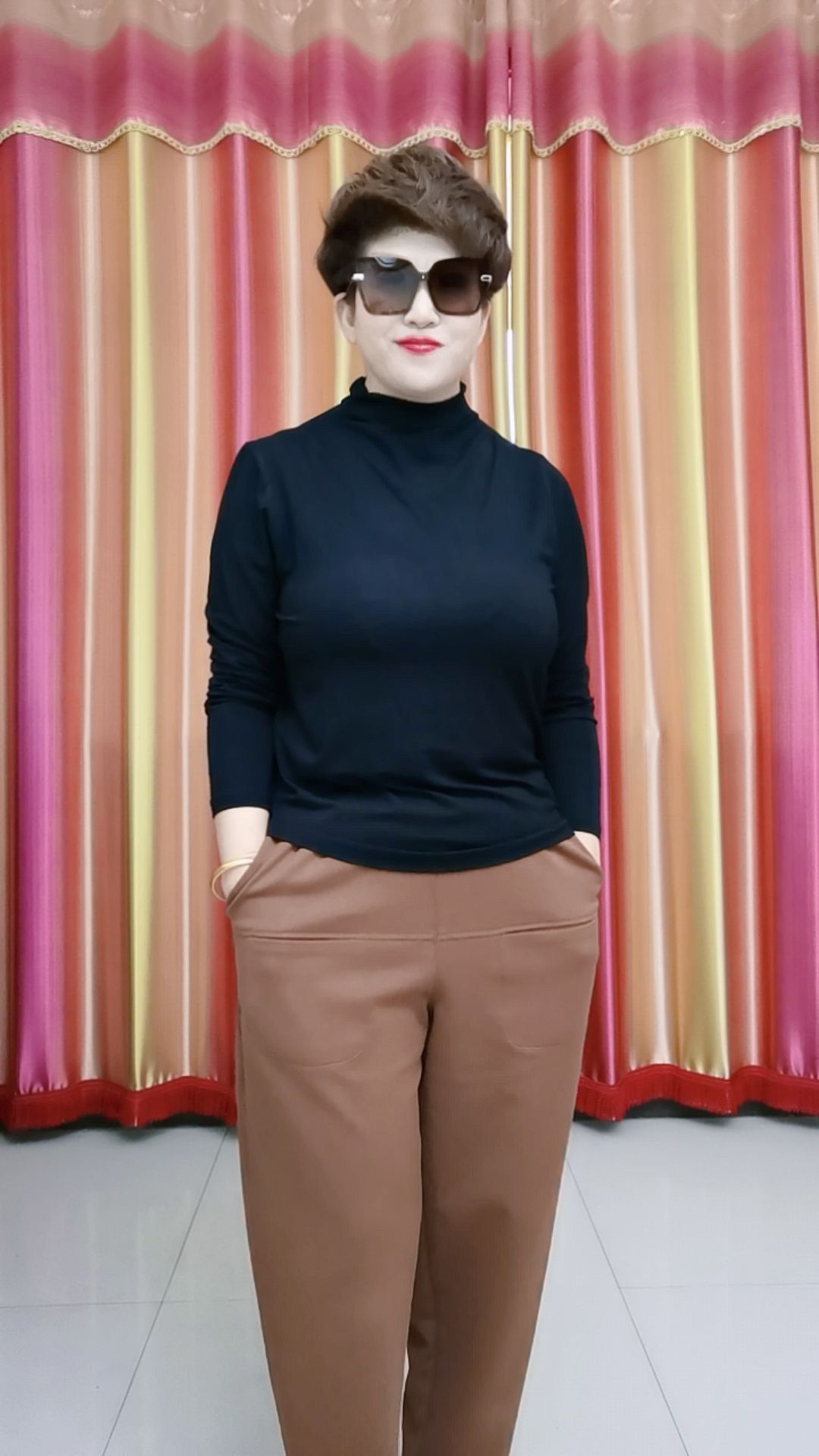 24165款冰丝莫代尔棉长袖小衫