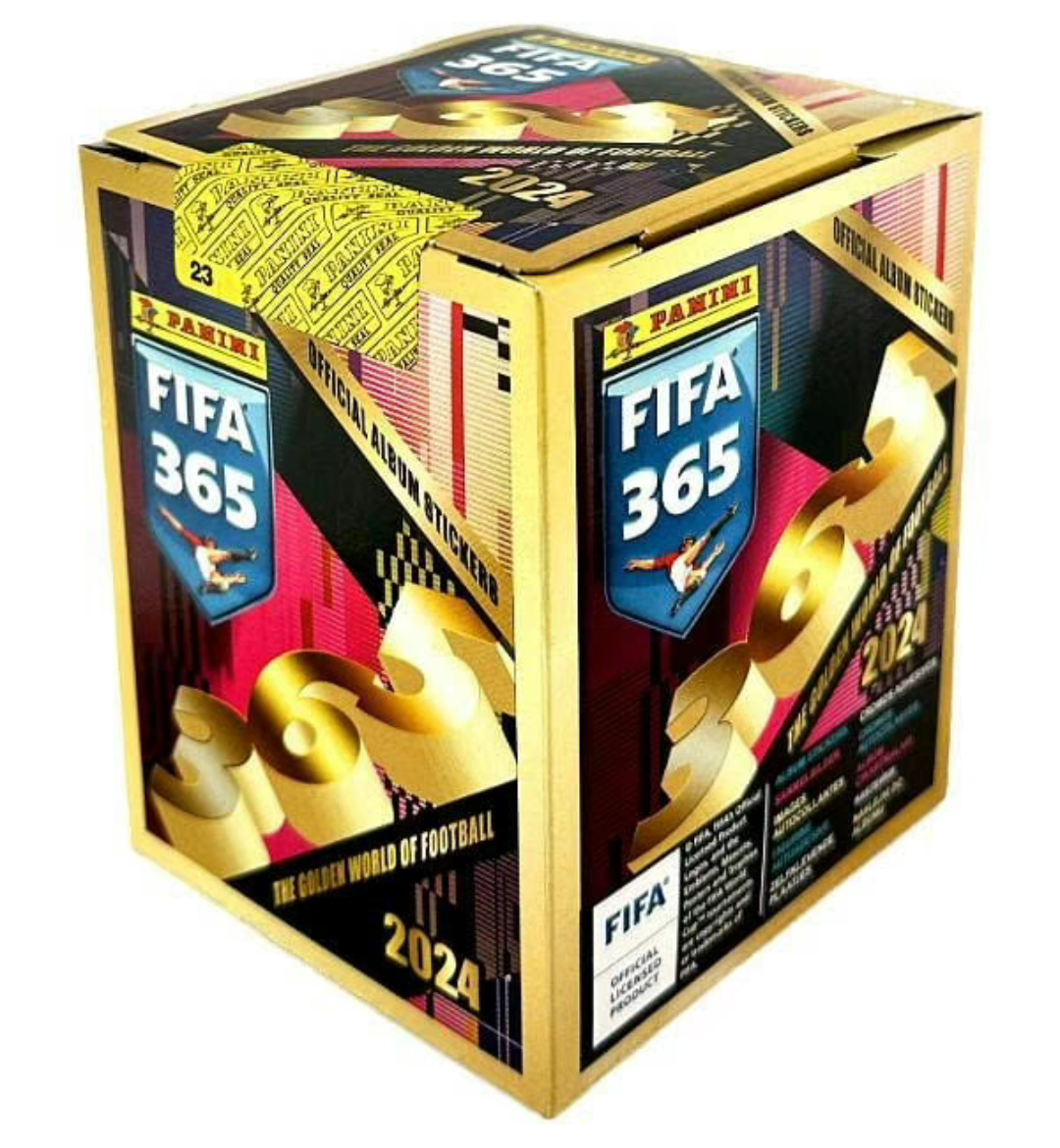 【直播代拆】帕尼尼 FIFA365 2024 足球球星卡贴纸 盲盒