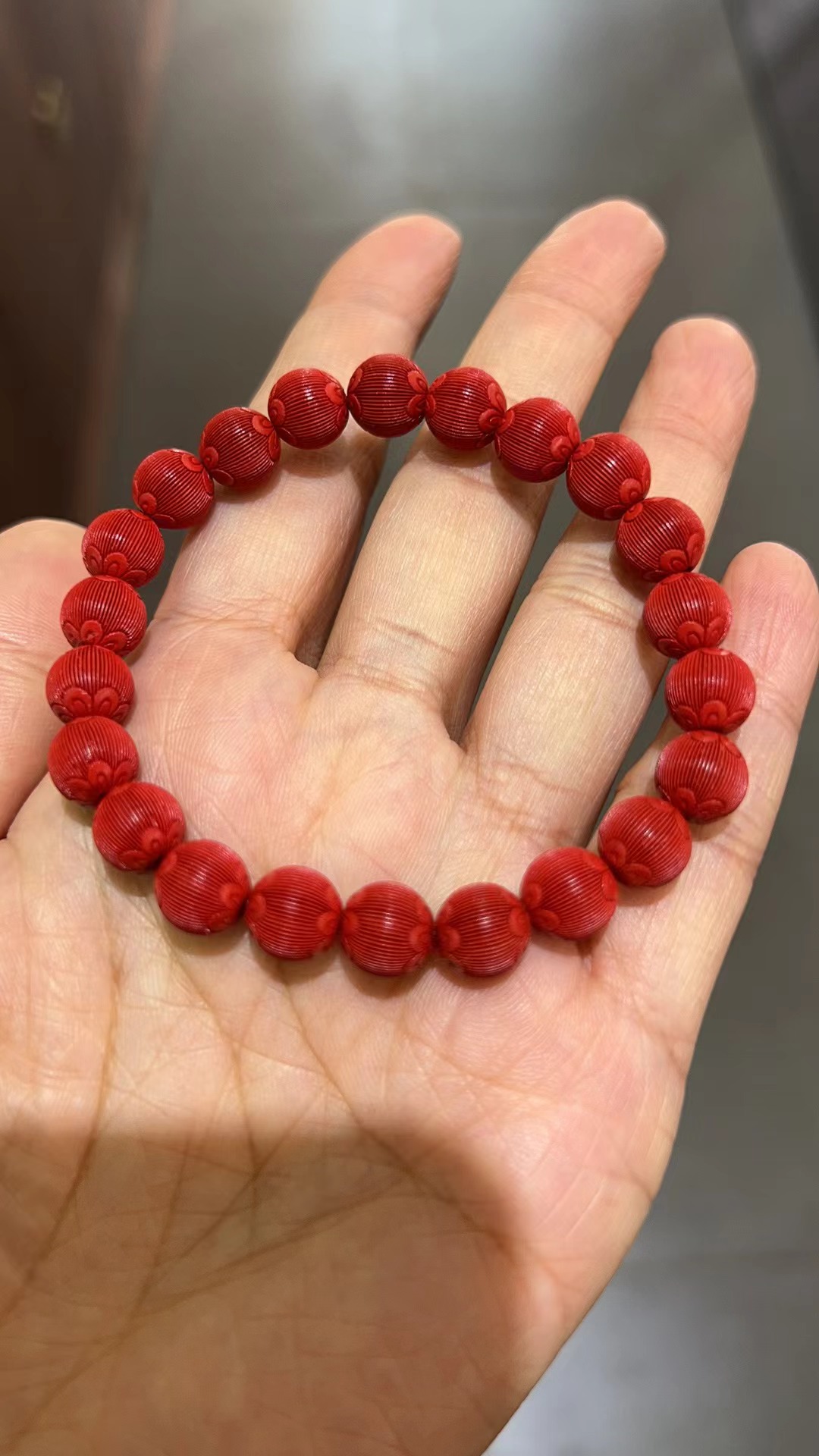 天然辰砂高含量辰砂（朱砂）手链