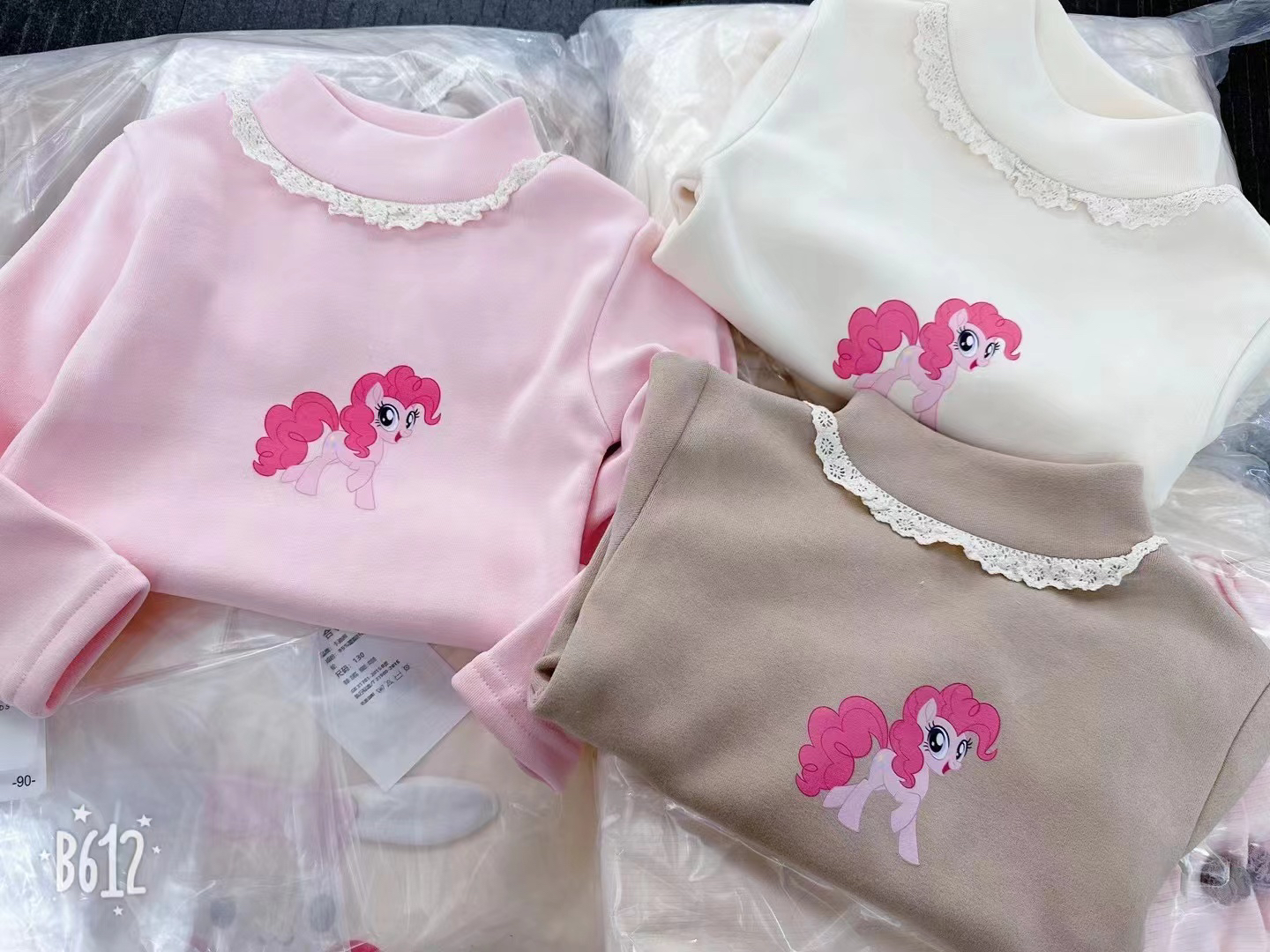 女童加绒打底衫冬季保暖半高领洋气儿童上衣女宝宝内搭