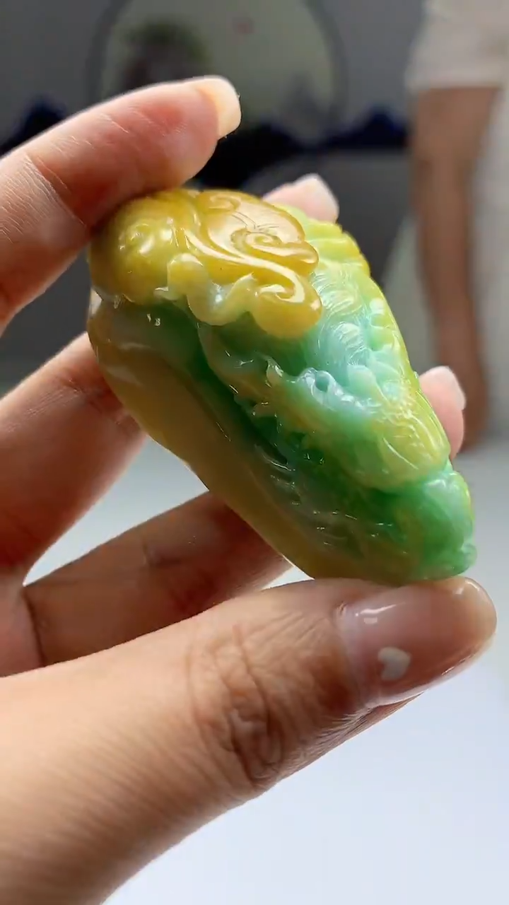 【闪购商品】定制翡翠未镶嵌4902ms-毛货