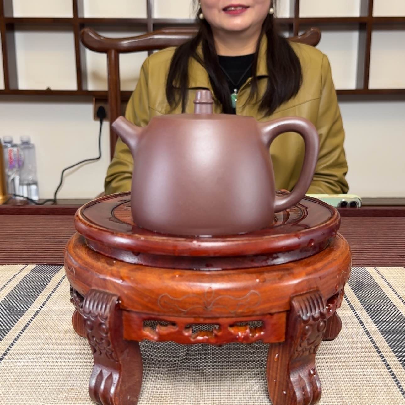 【闪购商品】紫砂茶壶300cc 紫袍玉砂