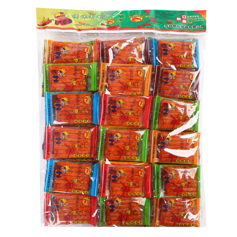 嘴巴香亲嘴片辣条风味麻辣条8090后儿时经典怀旧小零食新鲜香辣味