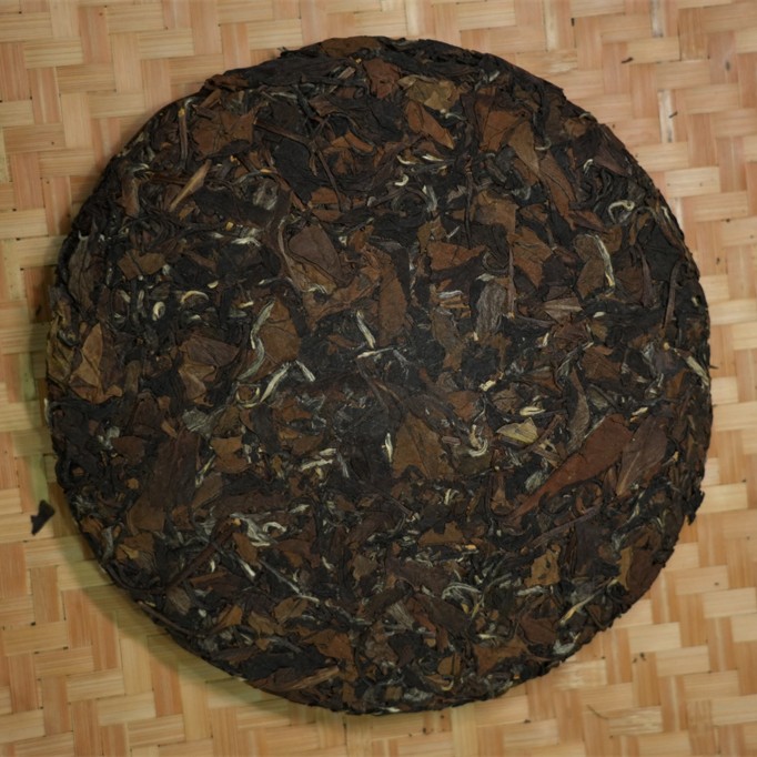  【老玖好茶】2016年秋寿眉 紧压饼茶350g福鼎白茶 可闷可煮 