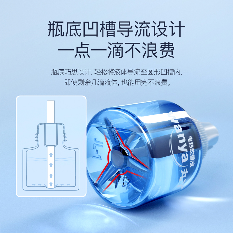丸丫电热蚊香液家用驱蚊电蚊液无烟无味温和驱蚊电蚊香液灭蚊神器 图片 3