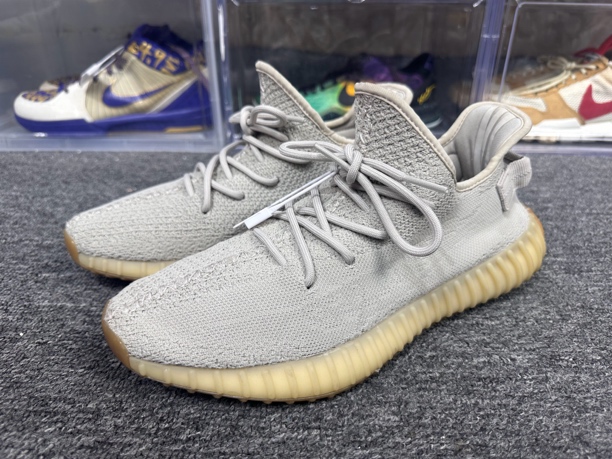 90新 adidas/阿迪达斯 44.5码 椰子350芝麻运动鞋 无盒