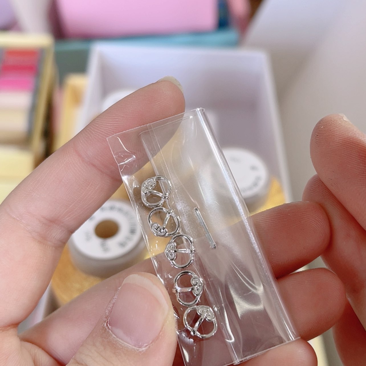 【闪购商品】925如意表带款戒指扣一个