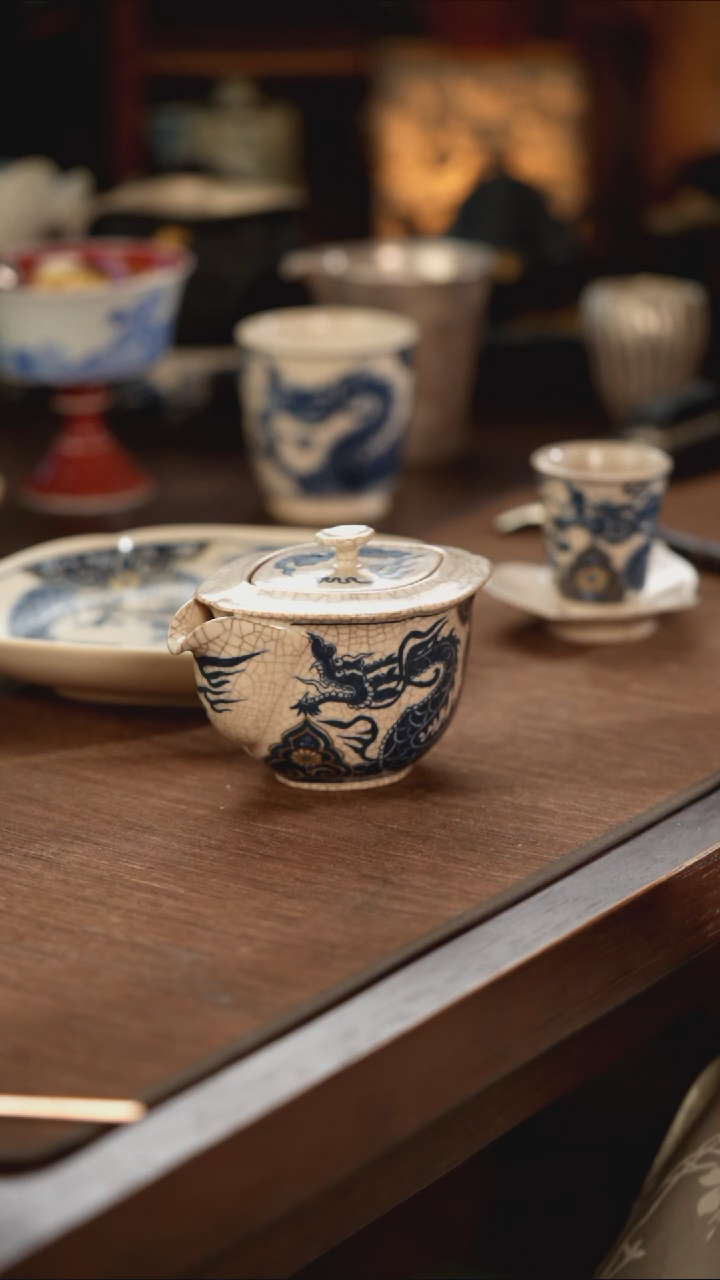【闪购商品】霖松堂 元龙金如意 菱素宝瓶