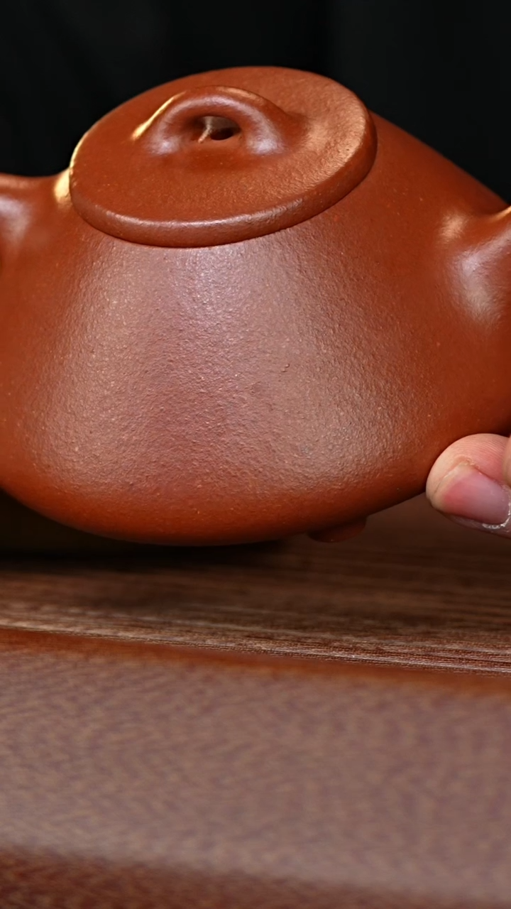 【闪购商品】紫砂茶壶平安壶 限定底漕清 半手精工