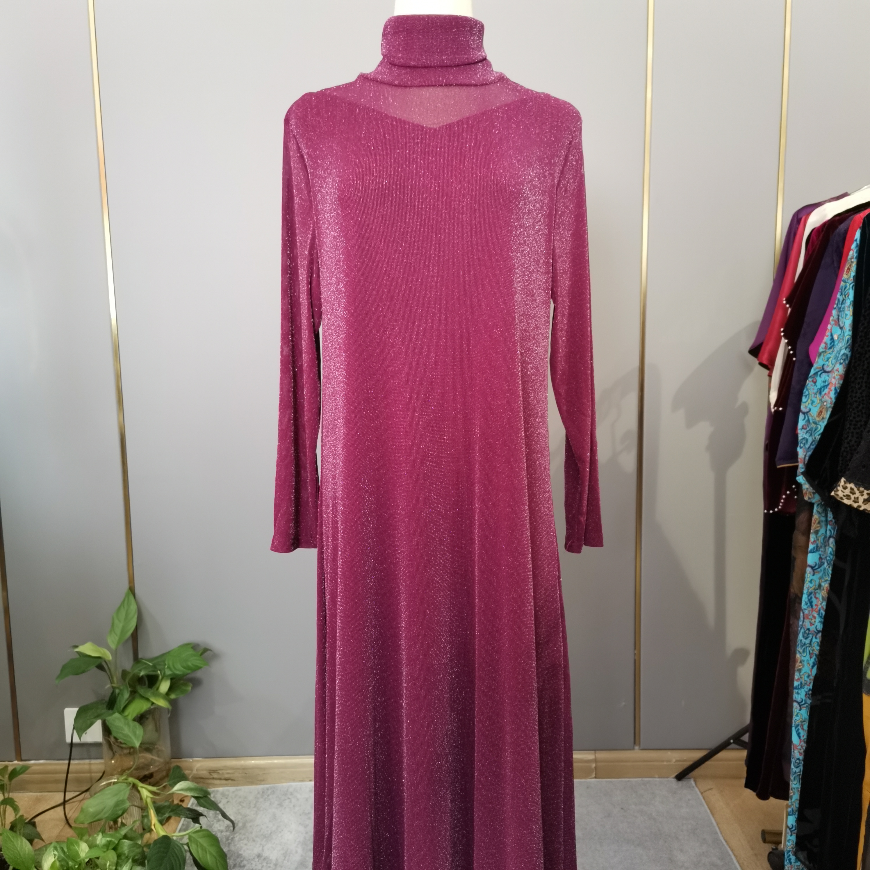 【秀红轻奢原单】显瘦显身材星光闪闪原单裙