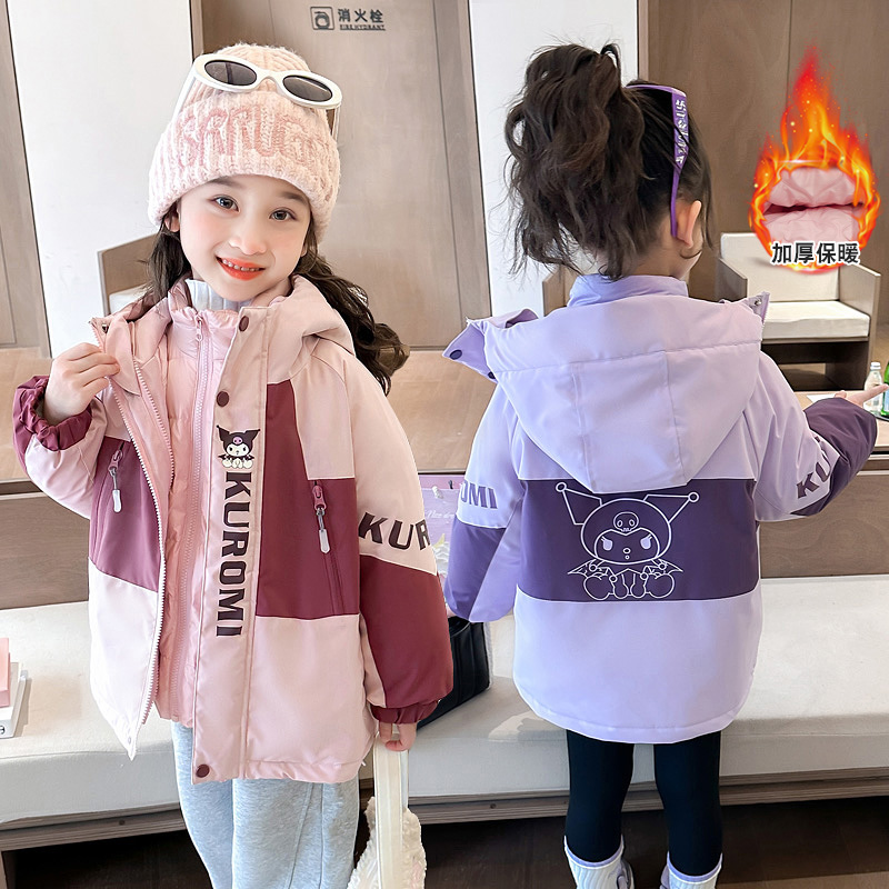 【三合一羽绒款】儿童羽绒服内胆三合一冲锋衣可拆卸女童外套秋冬款