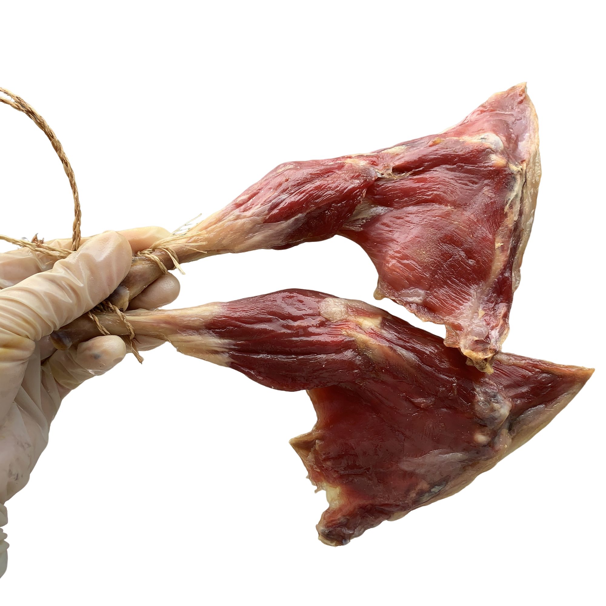 农家自制营养去皮腊鸭腿（咸香味）