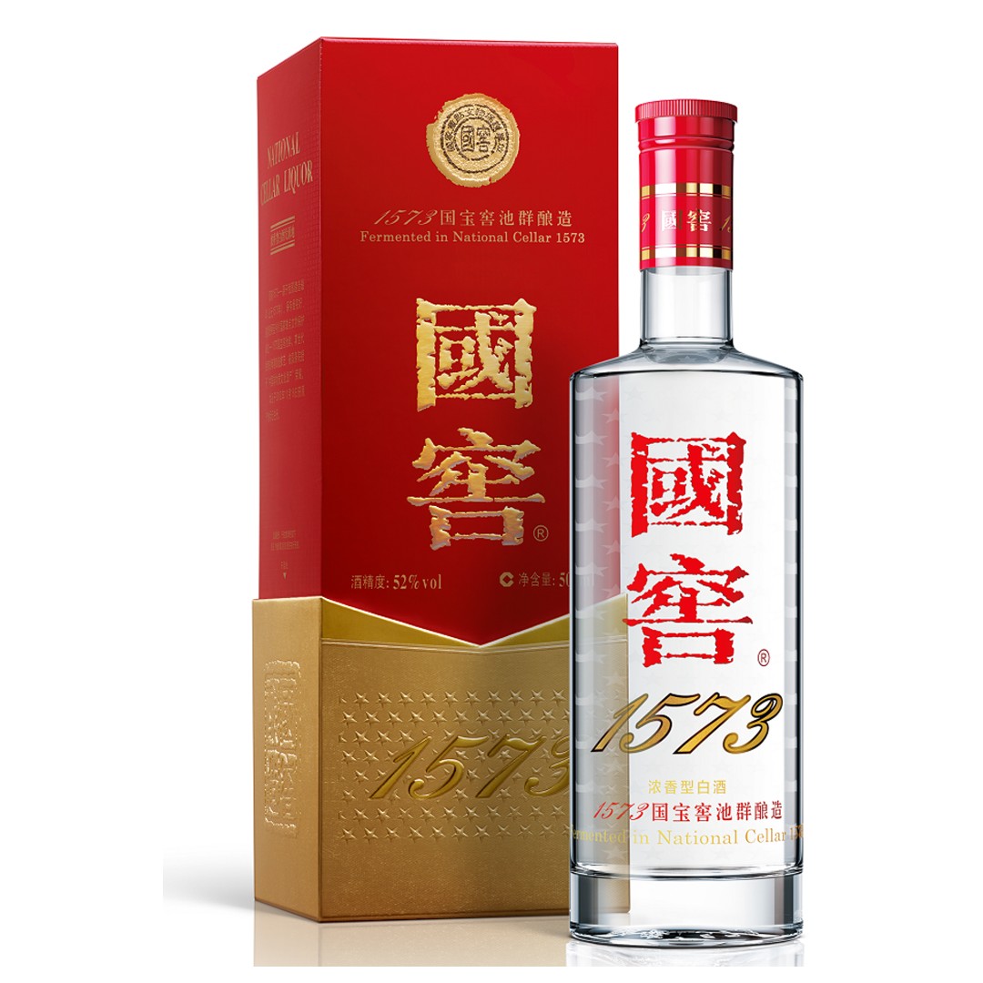 国窖1573泸州老窖52度国窖1573 浓香型（非原箱）【XY】52度500ml