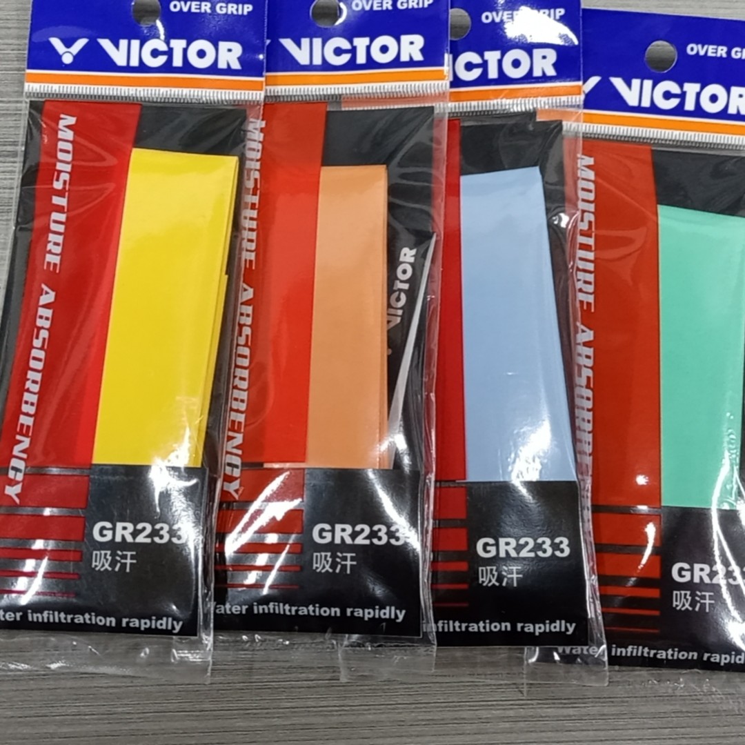 VICTOR/威克多胜利手胶外握把胶GR233随机颜色一条