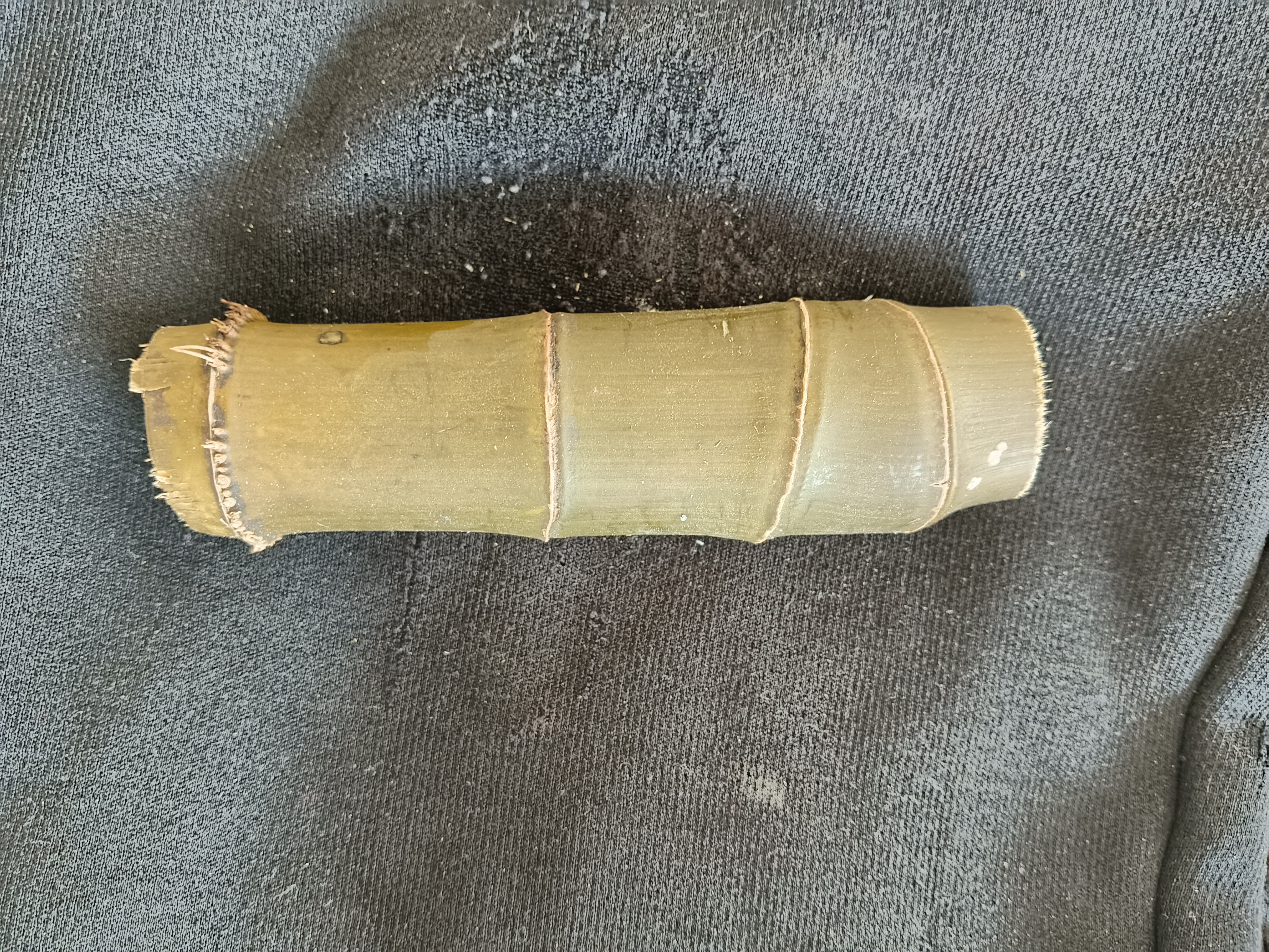 实心玉竹下山毛料