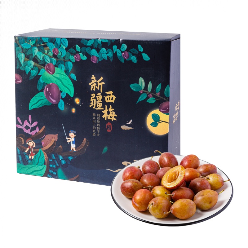 西梅礼盒装 约1kg