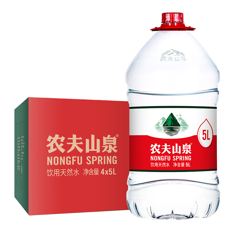 农夫山泉桶装水 5L*4桶