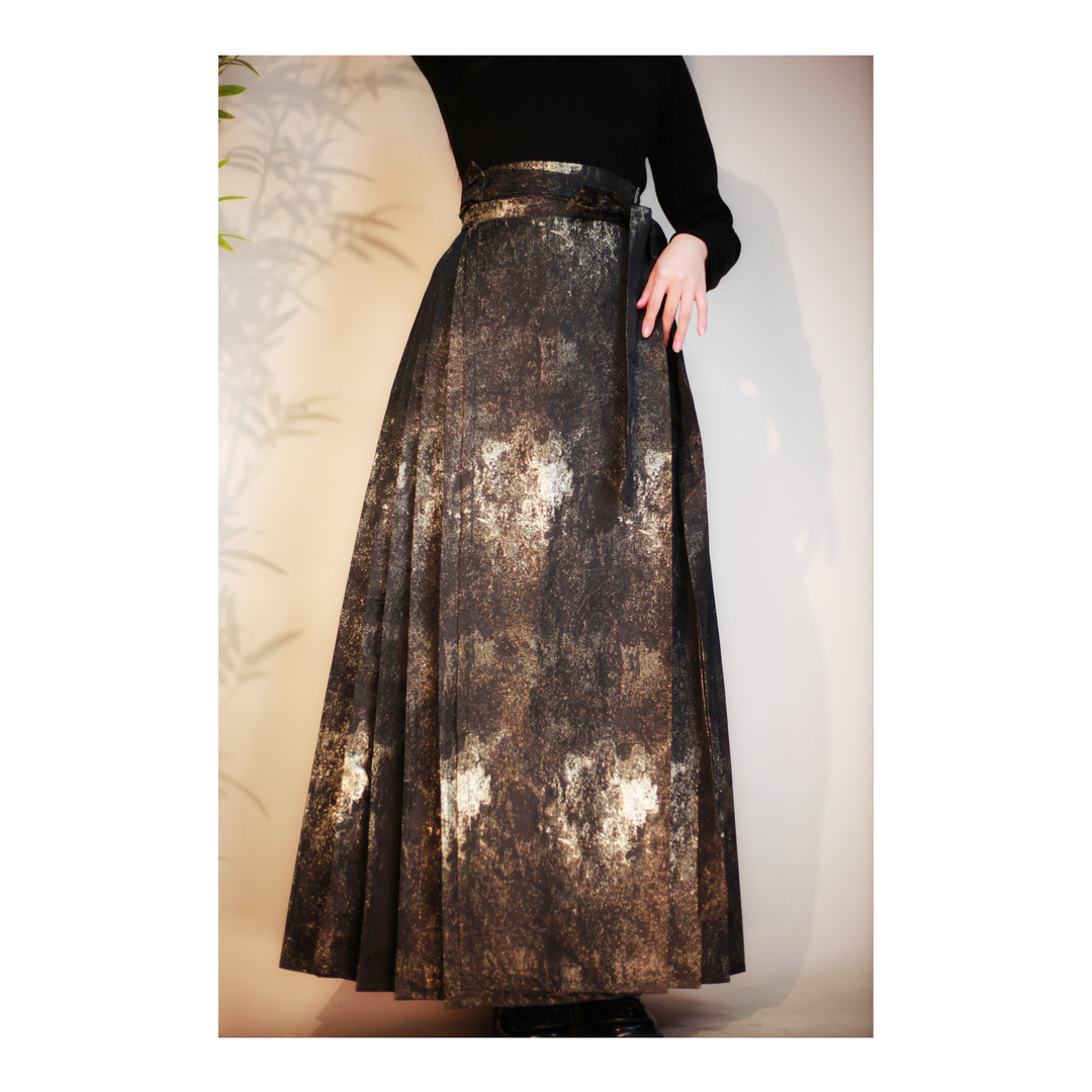 夏季新款莓莓家重工妆花马面裙大摆日常国风曹县马面裙