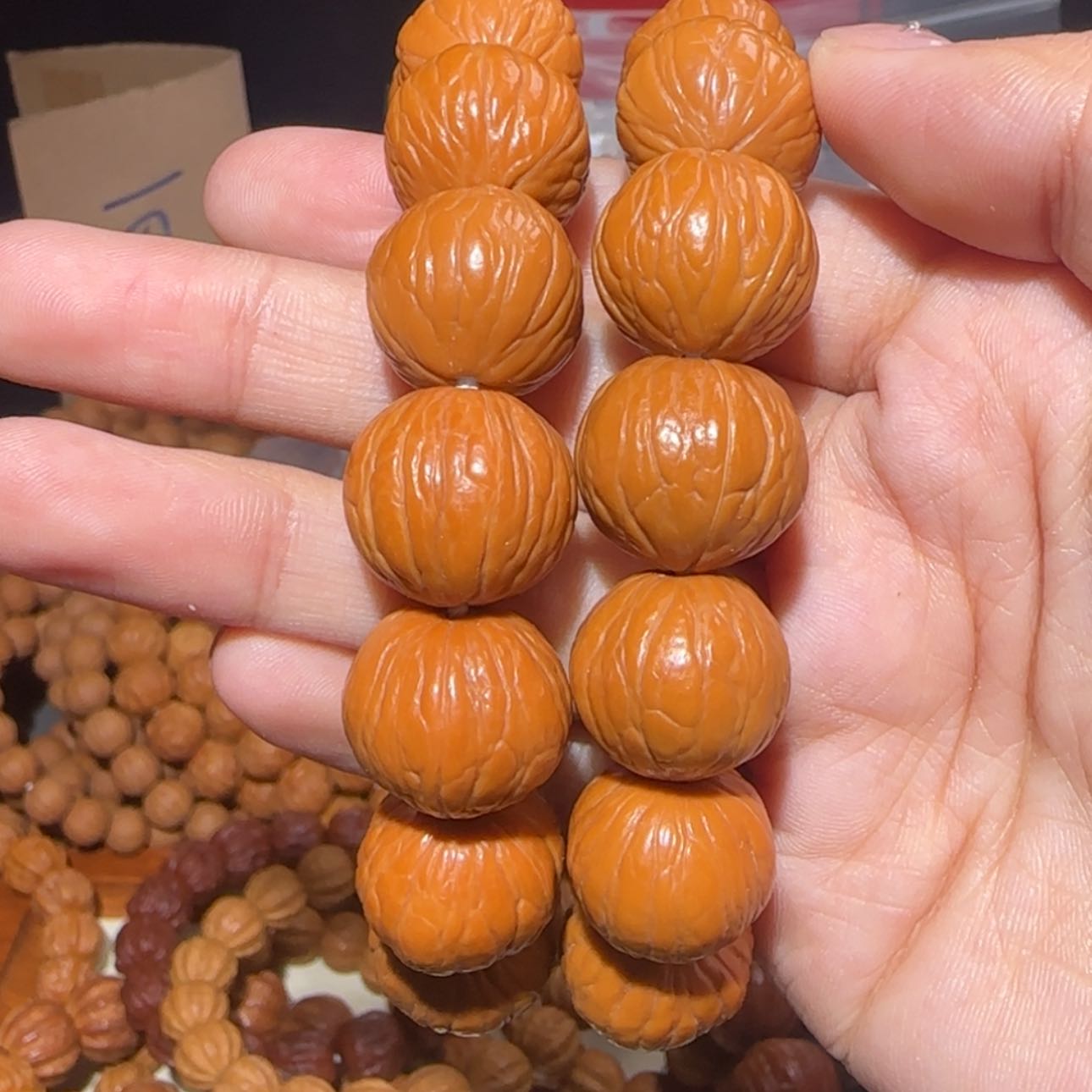 【闪购商品】桃核吊坠華**片16.8聚宝盆两条