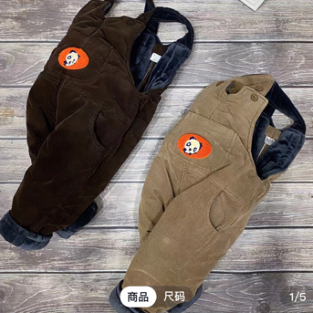 特厚抢赔米大福利-高端洋气时尚加绒加棉加厚三层保暖背带棉裤