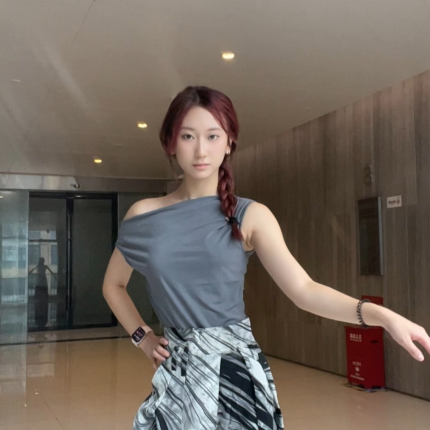 WIN定制公主气质高级修身时尚跳舞专用衣服女款上衣摩登舞舞蹈服