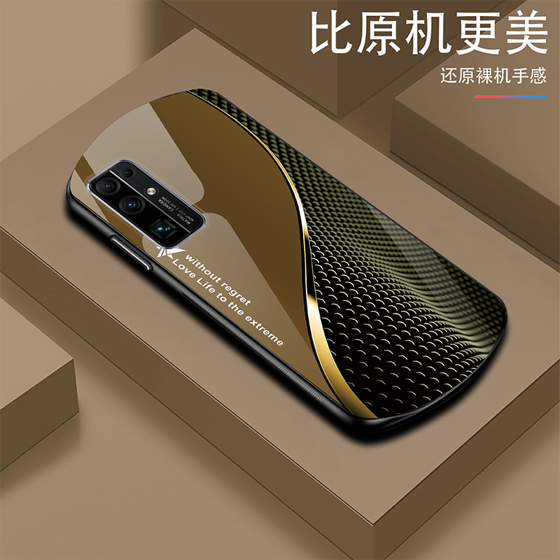 新款【荣耀30】轻奢时尚简约大气耐磨玻璃手机壳