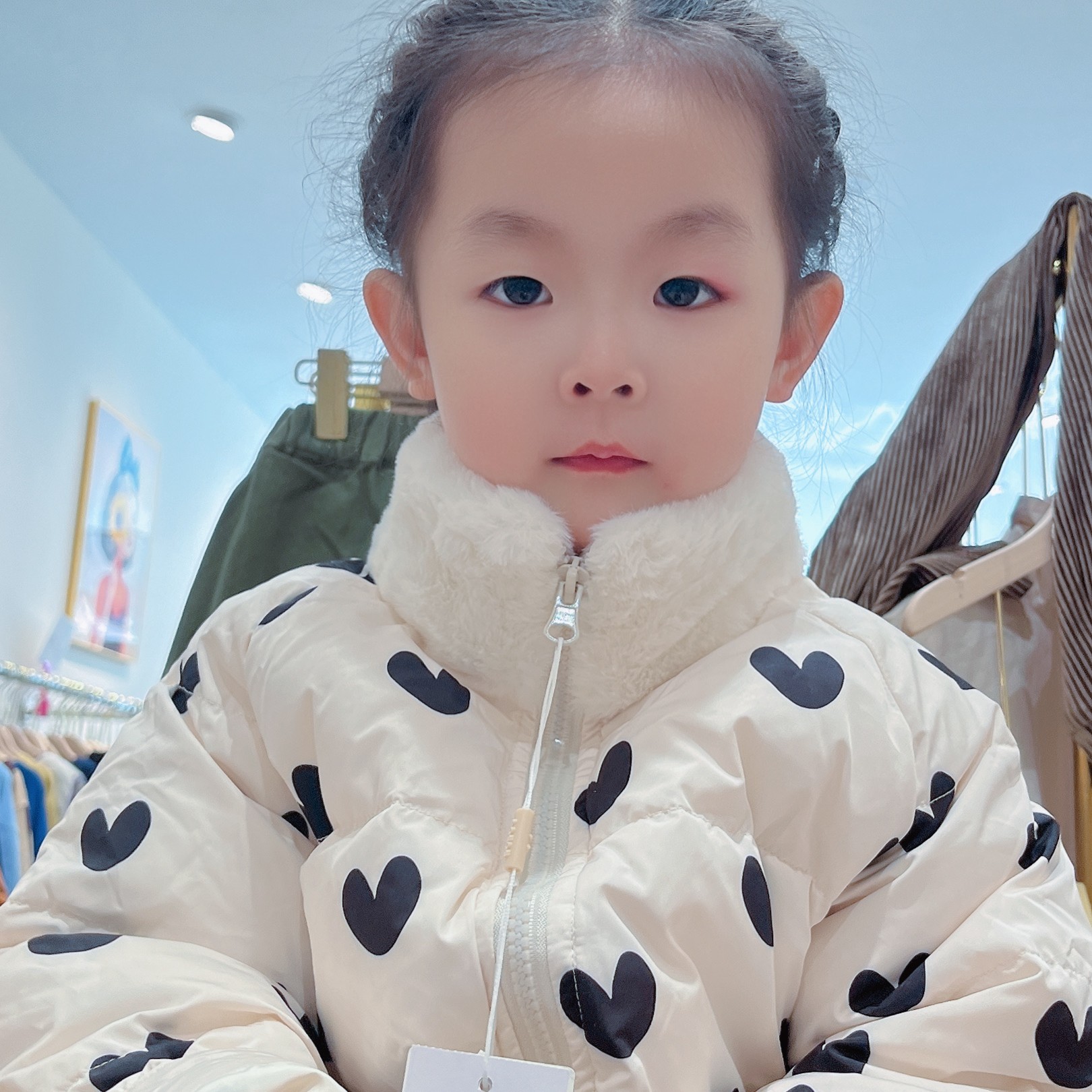 沫辰家大童棉服服冬季 