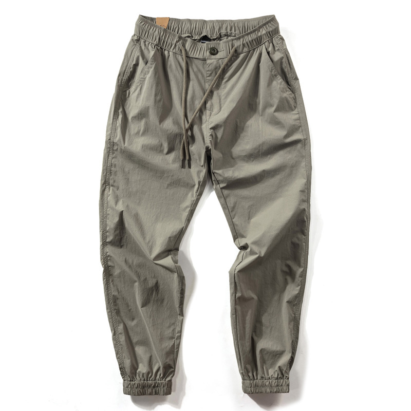 2081 薄款速干裤男长裤子空调束脚裤宽松户外潮流百搭休闲裤