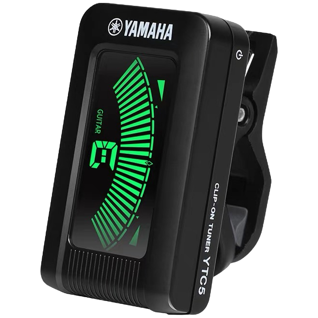 YAMAHA雅马哈吉他调音器YTC5民谣吉他校音器电贝司尤克里里调音表
