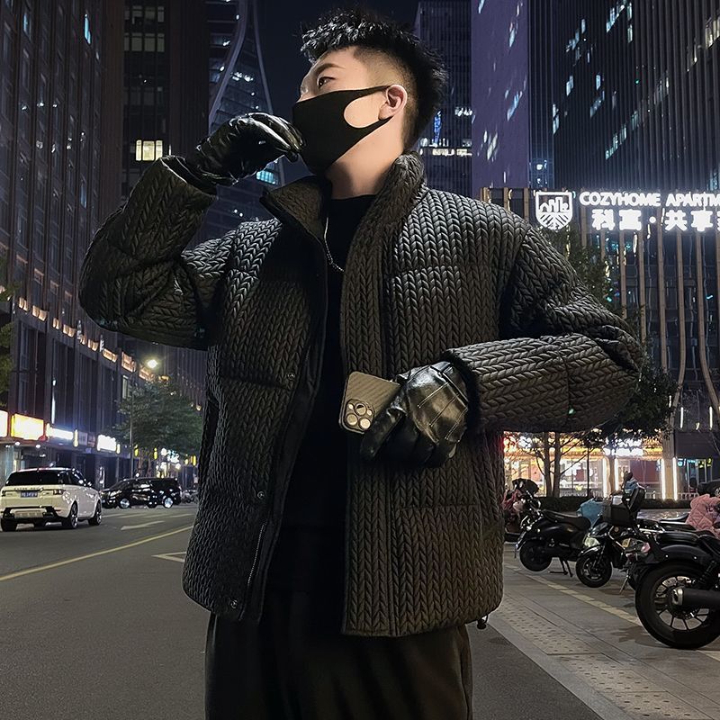 波司断码波司豋立领麦穗羽绒服宽松新款冬季男士时尚潮流休闲百搭